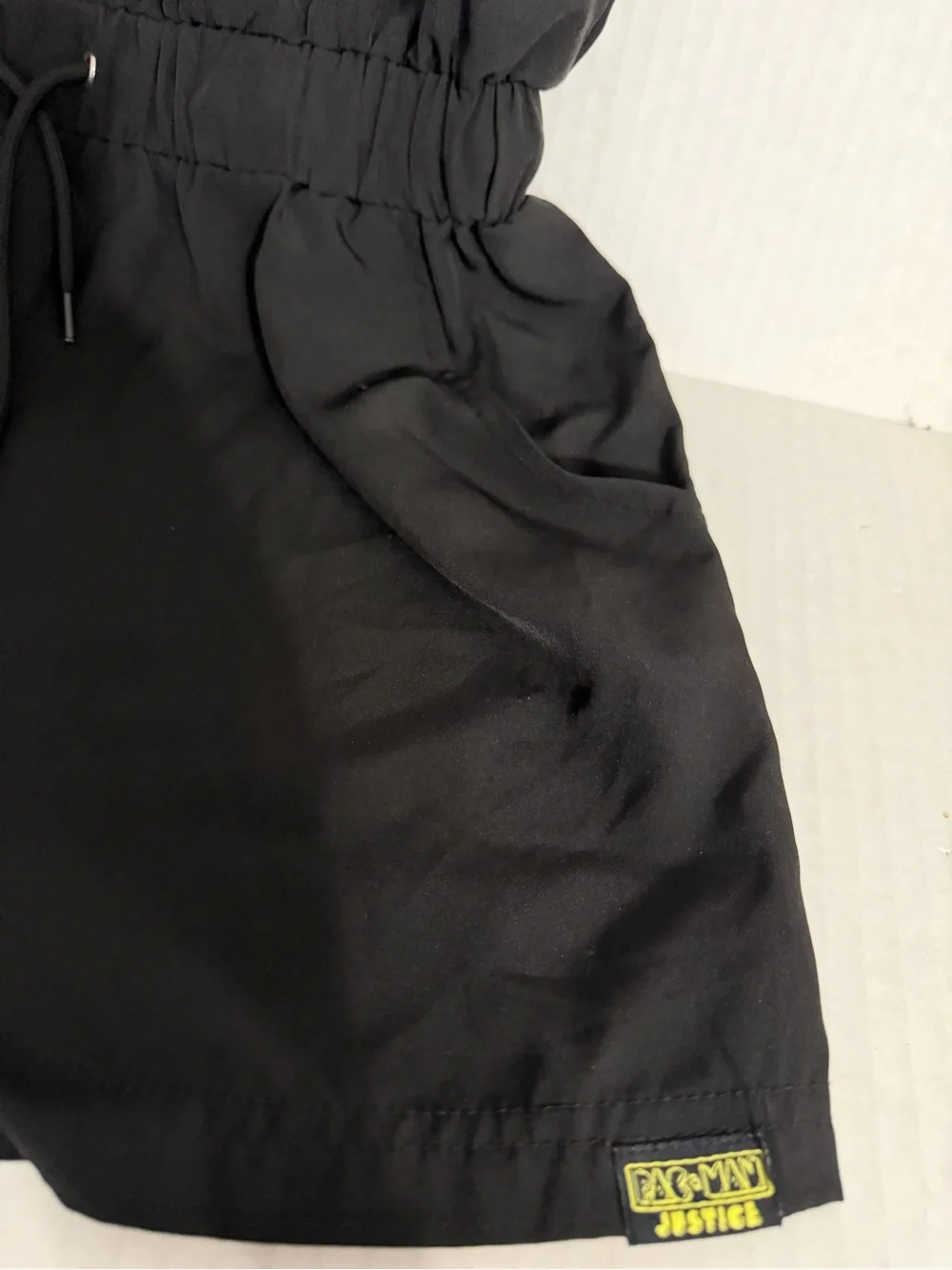 Justice black sleeveless